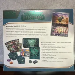 Pokemon TCG Twilight Masquerade Elite Trainer Box ETB New/Sealed In Hand! - Image 2