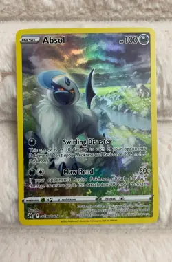 Pokemon Card TCG Absol Crown Zenith: Galarian Gallery Holo Ultra Rare NM - Image 1