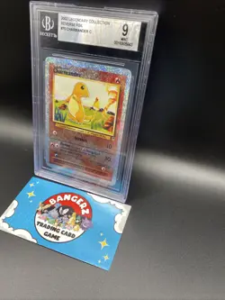 Pokemon Charmander Legendary Collection Reverse Holo Rare 2002 70/110 BGS Mint 9 - Image 2