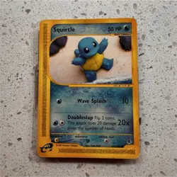 Pokemon Squirtle 50 HP Common Expedition 131/165 Basic Regular English 2002 - Image 1