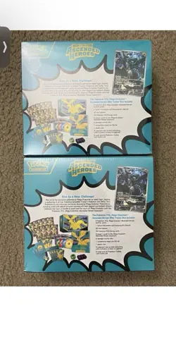 Pokemon Mega Evolutions Ascended Heroes ETB Elite Trainer Box LOT OF 2 IN-HAND - Image 2