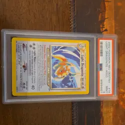 Pokemon Light Dragonite Neo Destiny Holo Rare Unlimited PSA 9 #14/105 - Image 1