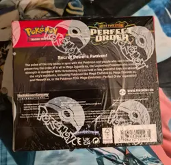 Pokemon Mega Evolution Perfect Order Booster Box BRAND NEW FACTORY SEALED - Image 2