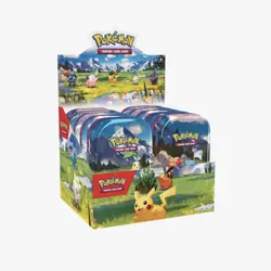 Pokemon TCG Ascended Heros- Sealed Mini Tin Display- 10 sealed tins per package - Image 4