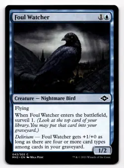 MTG Modern Horizons 2 Foul Watcher 043/303 Magic the Gathering - Image 1