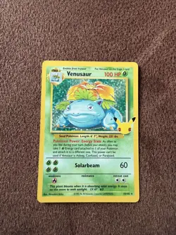 Pokemon TCG Venusaur 15/102 Celebrations Set Holo Rare - Image 1