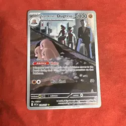 Pokemon TCG Team Rocket’s Dugtrio 239/217 Illustration Rare Ascended Heroes NM - Image 1