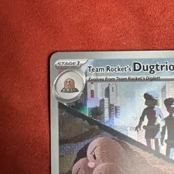 Pokemon TCG Team Rocket’s Dugtrio 239/217 Illustration Rare Ascended Heroes NM - Image 2