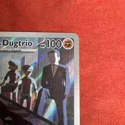 Pokemon TCG Team Rocket’s Dugtrio 239/217 Illustration Rare Ascended Heroes NM - Image 3