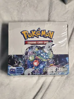 Pokemon TCG Scarlet & Violet - Stellar Crown - Booster Box NEW SEALED - Image 1