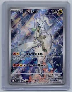 N's Reshiram 167/159 Illustration Rare Journey Together Pokemon Near Mint - Image 1