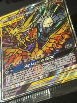 Moltres & Zapdos & Articuno GX Holo Promo Pokemon Sun & Moon Promos - SM210 - Image 1