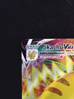 Pokemon TCG Sword & Shield Black Star Promo Pikachu VMAX SWSH286 NM - Image 2