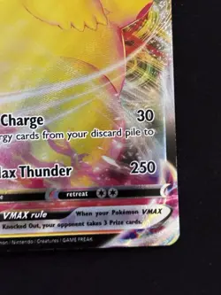 Pokemon TCG Sword & Shield Black Star Promo Pikachu VMAX SWSH286 NM - Image 4