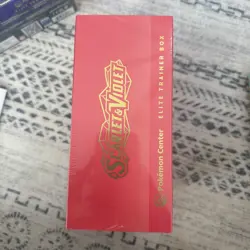 Scarlet and Violet Base Set Pokemon Center Exclusive ETB Koraidon SLIGHT DAMAGE - Image 4