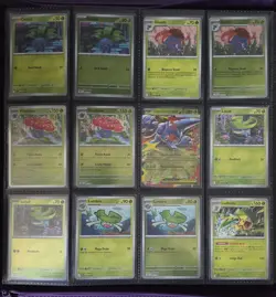 Pokemon TCG - Phantasmal Flames - Base Set Complete - All Reverse & EXs + Binder - Image 2