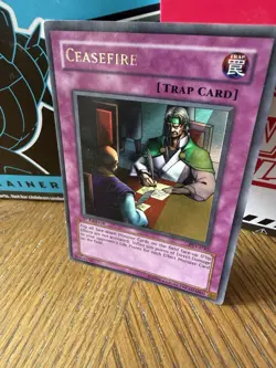 Konami Yu-Gi-Oh! Ceasefire PSV-030 Holo 1st Ed English - Image 2