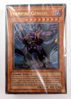 Yu-Gi-Oh! Structure Deck Zombie Madness 1st Edition Vampire Genesis -Damaged Box 53334399654 - Image 4