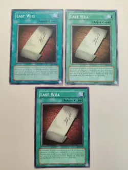 3x Last Will SDY-039 Common Unlimited LP - Image 2