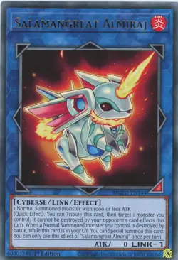 Yugioh Salamangreat Almiraj MGED-EN144 Rare 1st Edition NM - Image 1