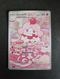 Pokemon Cards - Slurpuff 236/217 Illustration Rare Ascended Heroes NM - Image 3