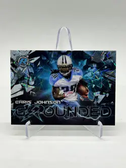 2023 Topps Composite Chris Johnson Grounded Laser #RG-24 Tennessee Titans - Image 1