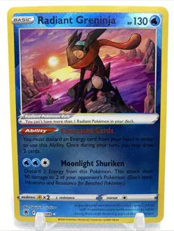Radiant Greninja 046/189 Swsh10: Astral Radiance Holo - Image 1