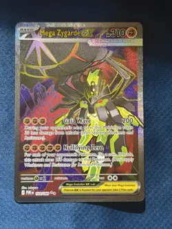 Mega Zygarde ex 104/088 Me03: Perfect Order Holo - Image 1