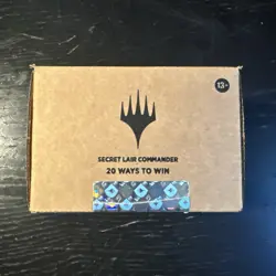20 WAYS TO WIN Secret Lair Commander Deck MTG SEALED - Image 1