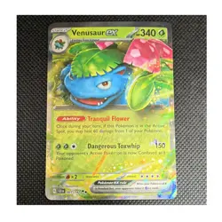 Venusaur ex Pokemon Card 001/142 Stellar Crown 340 HP Holo Double Rare English - Image 1