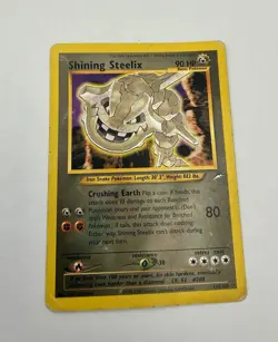 Pokemon TCG Shining Steelix Card Neo Destiny Holo Secret Rare 2002 Ungraded - Image 1