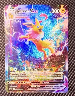 Jolteon VMAX SWSH184 SWSH: Sword & Shield Promo Cards Holo - Image 1