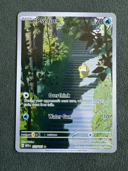 Pokemon TCG 💦 Psyduck 175/165 💦 Illustration Rare Card MEW EN 151 English - NM - Image 1