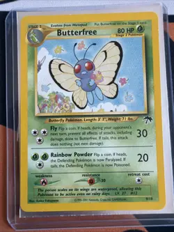 Pokemon Card - Butterfree Southern Islands 9/18 Promo - Image 1