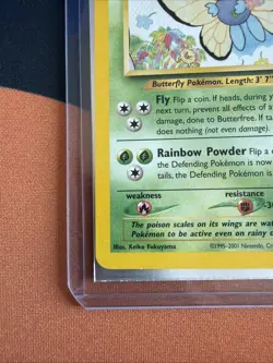 Pokemon Card - Butterfree Southern Islands 9/18 Promo - Image 5