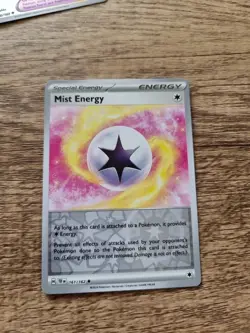 161/162 Mist Energy Reverse Holo Uncommon Card : Temporal Forces : Pokemon TCG - Image 1