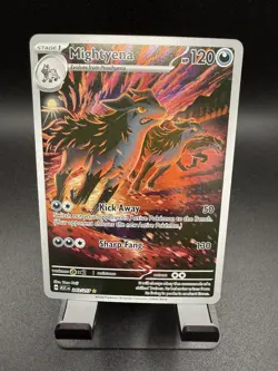 2026 Mightyena 243 Illustration Rare IR Holo Ascended Heroes Pokemon TCG Card - Image 1