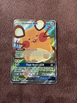 Dedenne GX 195 a/214 Alternate Art Holo Card - Near Mint - Image 1