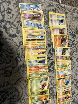 Pokemon TCG Bulk Lot - 107 Bulk Cards DAMAGED CONDITION, WOTC, EX ERA, HGSS, B&W - Image 2
