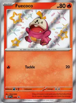 Fuecoco Holofoil SV: Scarlet & Violet Promo Cards 079 - Image 1