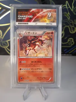 Ace Graded 9 Charizard #11 1st Edition 2013 EX Battle Boost Pokemon Card Sleeved - Image 1