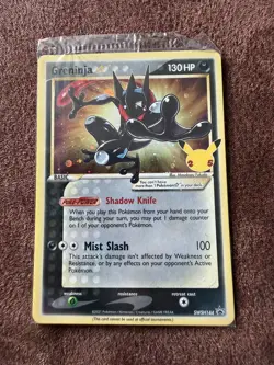 Greninja Gold Star SWSH144 SWSH: Sword & Shield Promo Cards Holo - SEALED - Image 1
