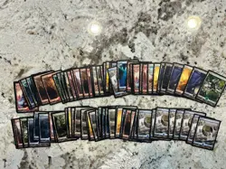 Zendikar Full Art Land Lot x90 - Magic The Gathering Original Zendikar Land Lot - Image 1