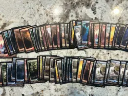 Zendikar Full Art Land Lot x90 - Magic The Gathering Original Zendikar Land Lot - Image 3