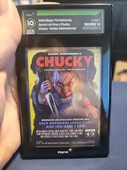 Chucky - Kardur, Doomscourge Secret Lair Drop Regular Degree Grading Graded 10 - Image 1