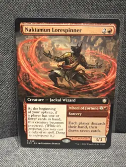 Naktamun Lorespinner (Extended Art) Commander: Secrets of Strixhaven Regular - Image 1