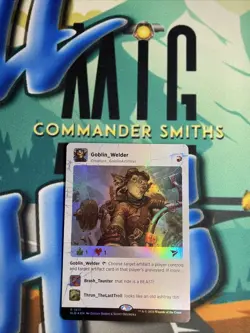 Goblin Welder ✨ Borderless FOIL ✨ MTG Near Mint NM Secret Lair 1617 - Image 1