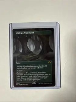 MTG Shifting Woodland (Borderless) Modern Horizons 3 Regular - Image 1