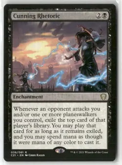 Cunning Rhetoric Normal R Commander 2021 38 NM - Image 1