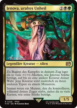 MTG Magic the Gathering Final Fantasy Jenova uraltes Unheil rare deutsch - Image 1